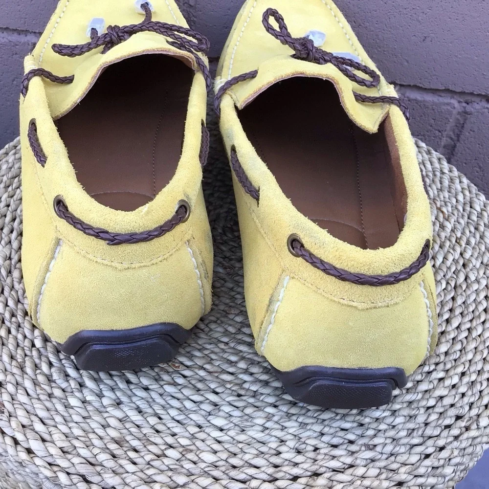 Alfa I Leather Suede Slip On Shoes